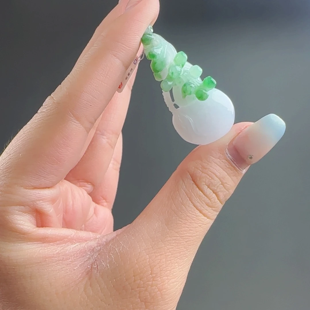 未镶嵌手链翡翠薄*哥葫芦