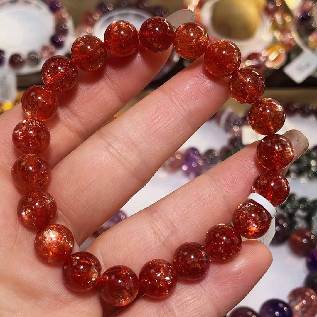 日光石手链未镶嵌手链9.8