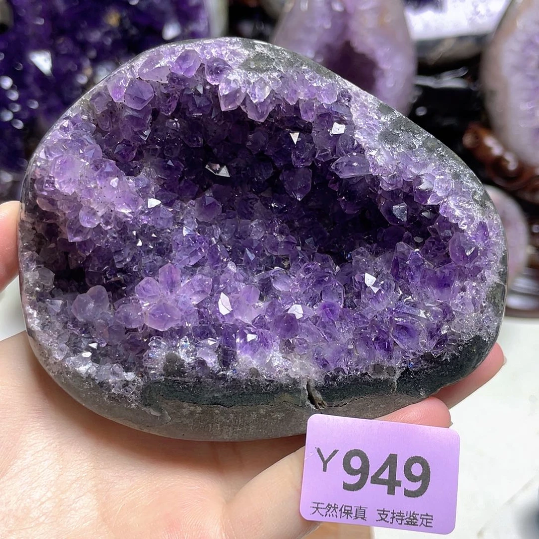 摆件未镶嵌紫晶盘子