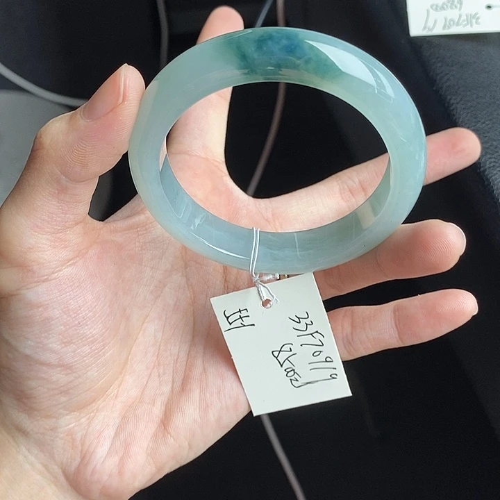 未镶嵌手镯翡翠55圈口