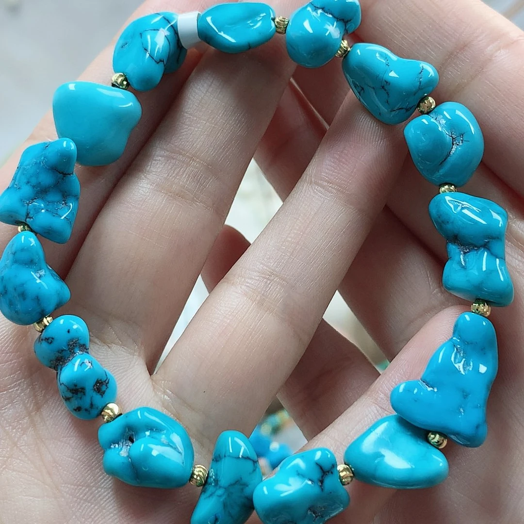 未镶嵌绿松石珠宝奇石