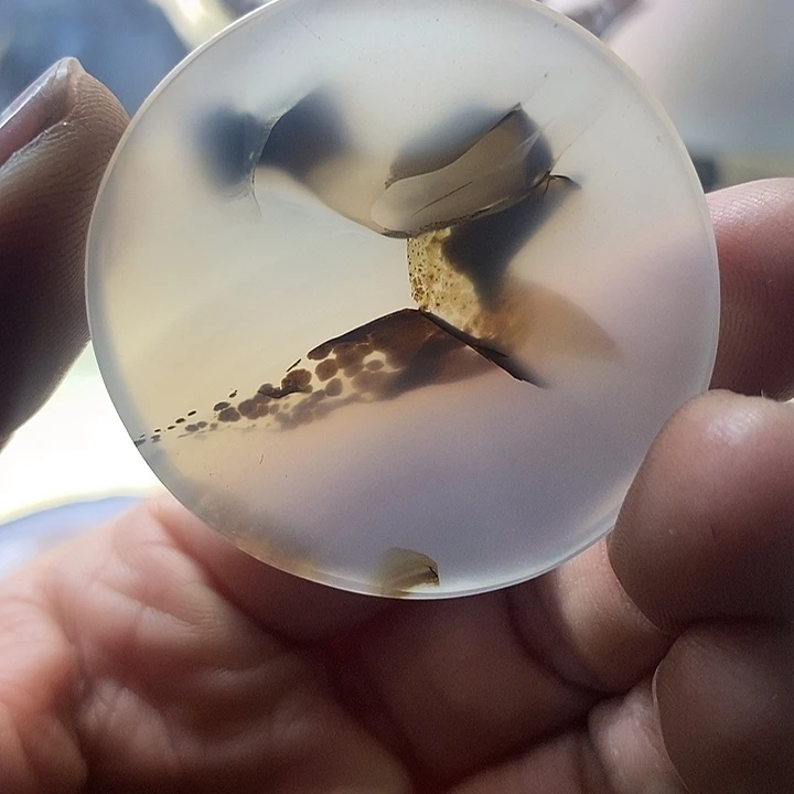 玛瑙/玉髓合金珠宝半成品