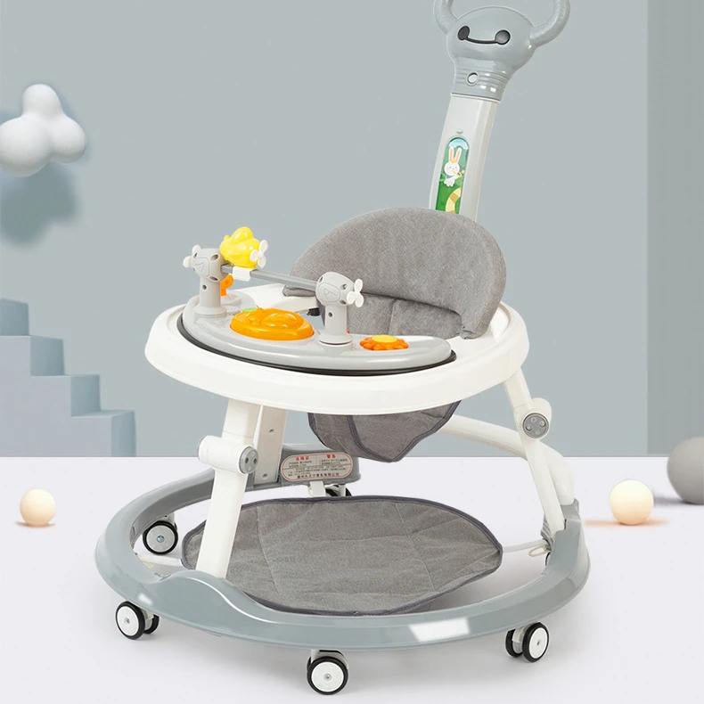 宝宝男女可坐助步车起步车学步车防o型腿婴儿多功能防侧翻手推车