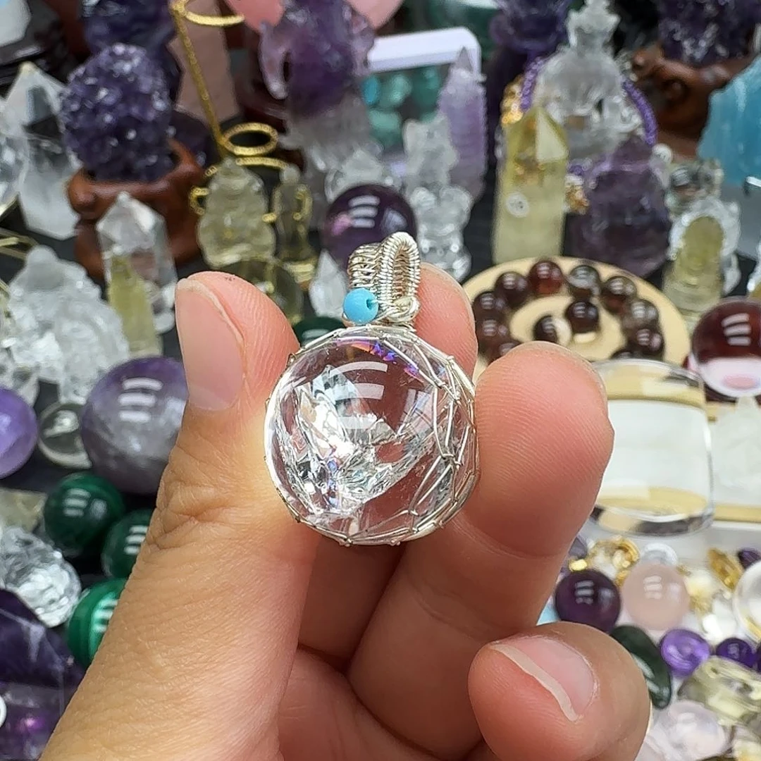 水晶珠宝半成品未镶嵌