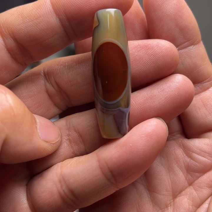 玛瑙/玉髓吊坠(不含链)未镶嵌懒**熊