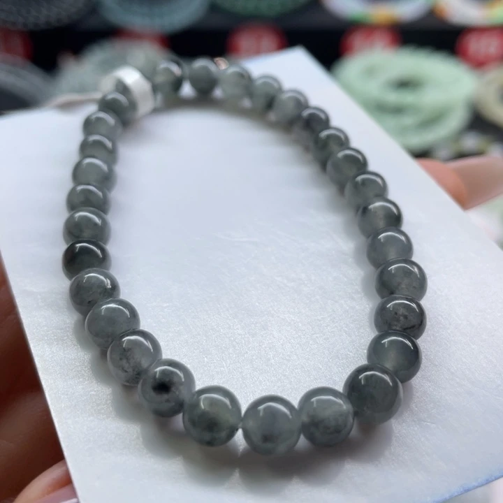 未镶嵌手链翡翠卡6.2