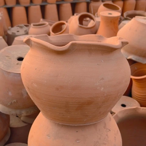 红陶口24高20微瑕