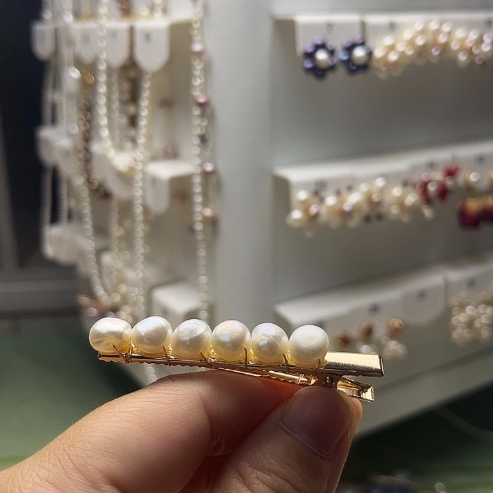 未镶嵌淡水珍珠发饰
