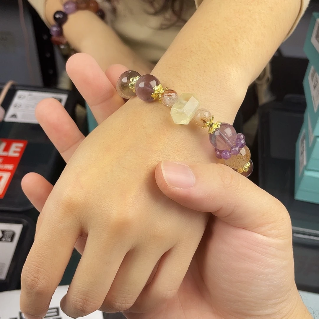 手链水晶银S925镶嵌