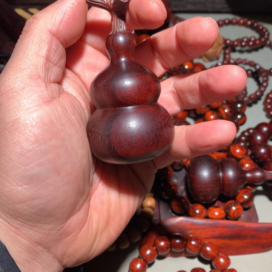 手串/手链小叶紫檀小叶紫檀葫芦