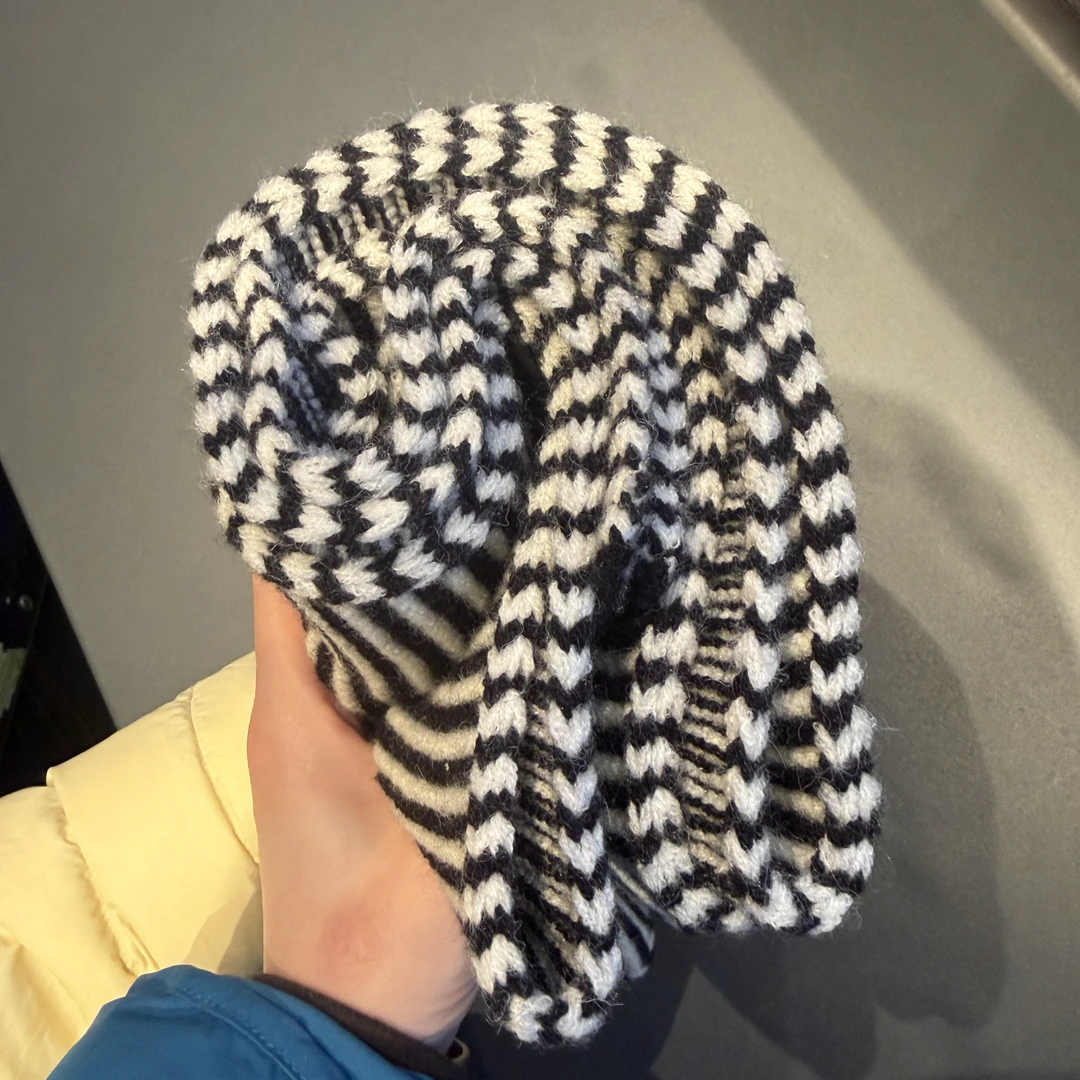 【NO退NO换】欧货黑白斑马条纹围巾