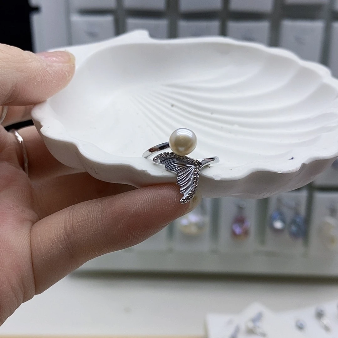 颈饰合金淡水珍珠