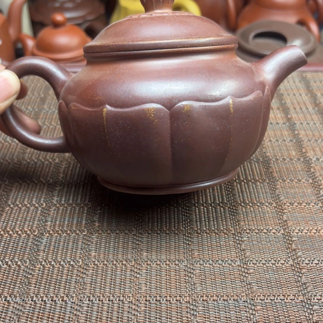 茶壶紫砂宜兴原矿紫砂壶500毫升容量