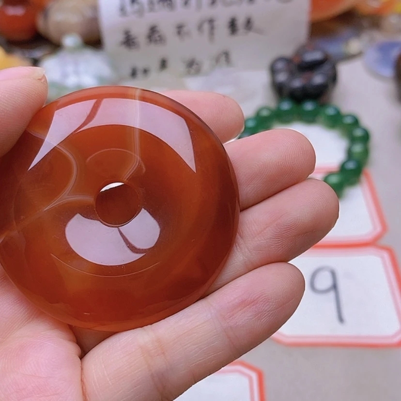 【闪购商品】未镶嵌玛瑙/玉髓珠宝半成品落**秋
