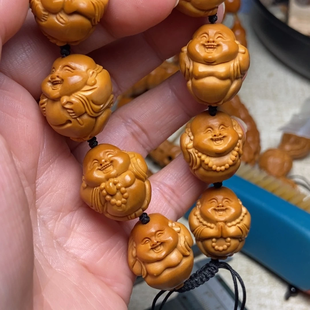 慈***悟橄榄核手串/手链一心佛2.0一物一图