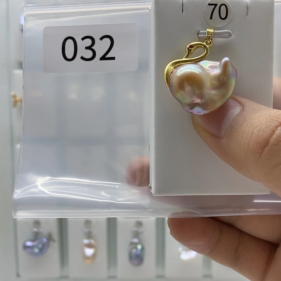 淡水珍珠合金颈饰