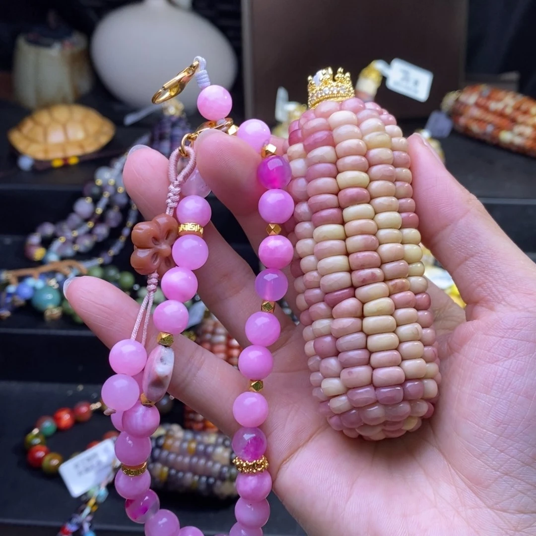 玉Y***g文玩玉米 粉奶