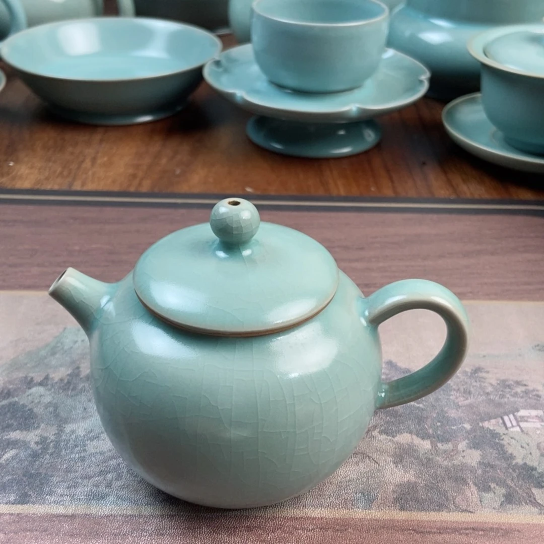 摆件原产地原矿汝瓷～茶器
