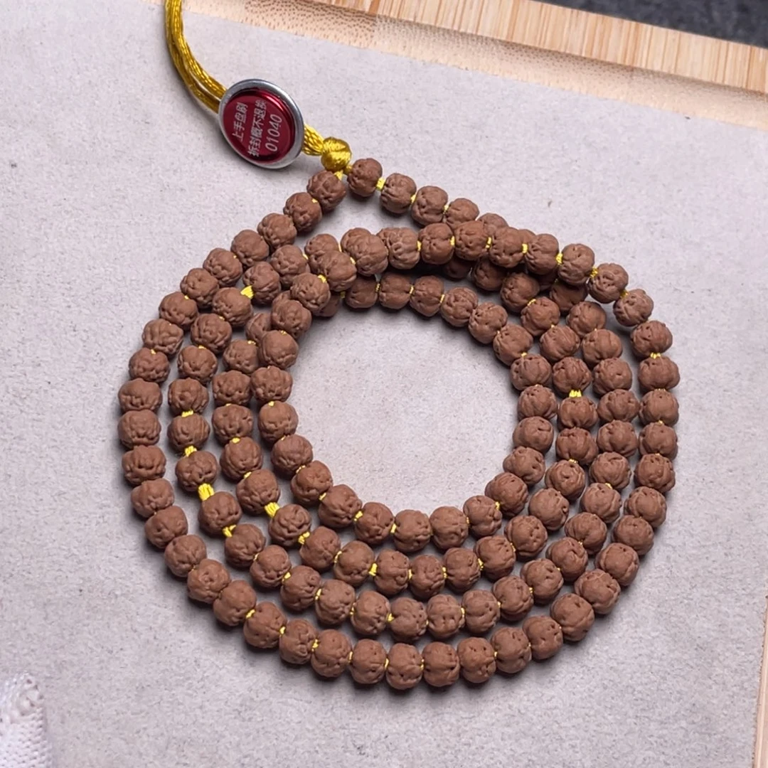 用***4手串金刚菩提云端梅朵尺寸6.4左右