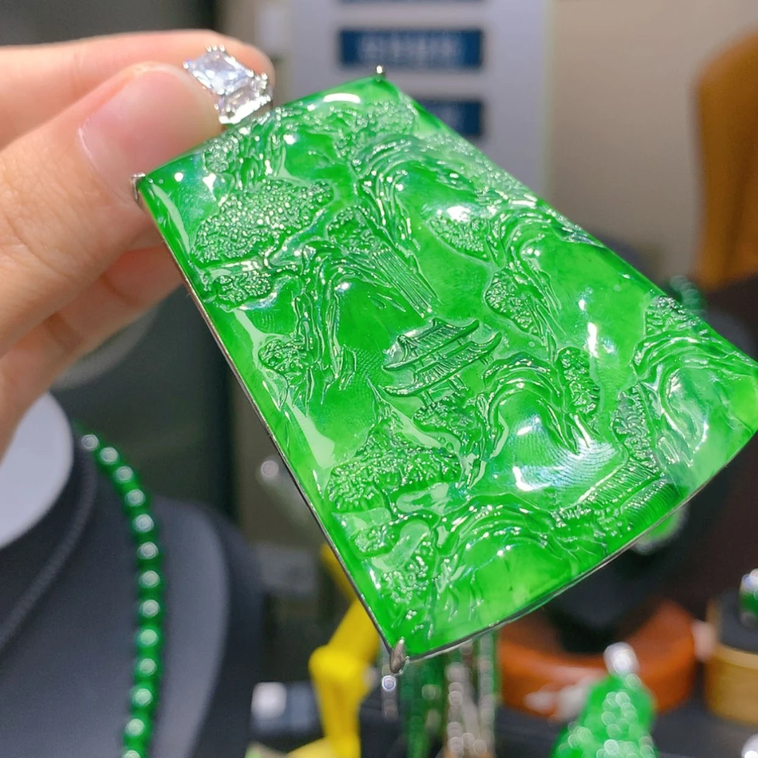 【闪购商品】颈饰未镶嵌翡翠4柒姐