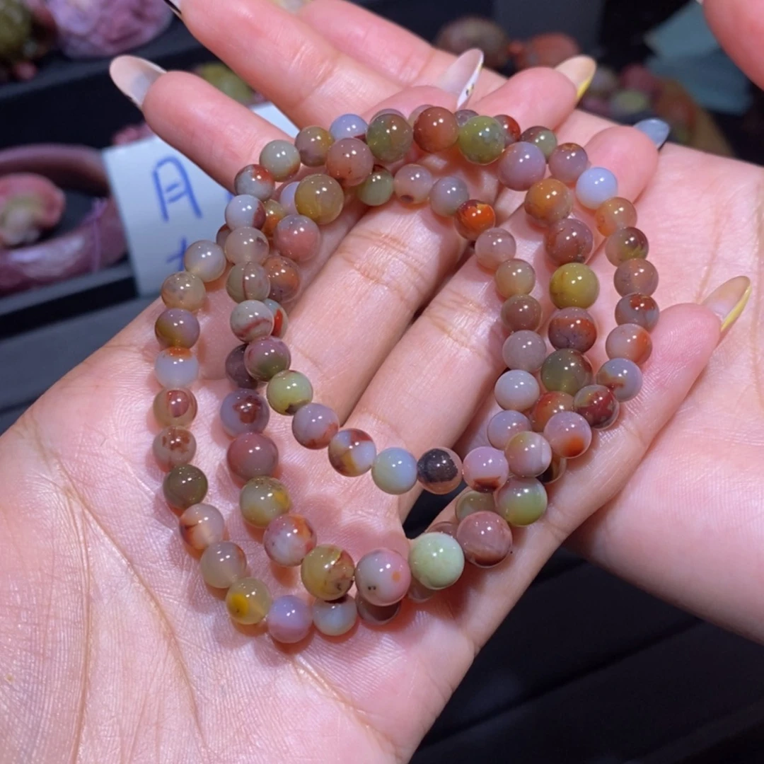 【闪购商品】玛瑙/玉髓手串未镶嵌盐源玛瑙