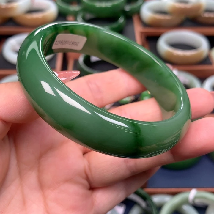 和田玉（碧玉）6263圈口未镶嵌