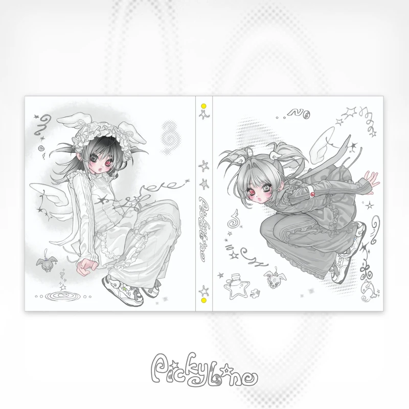 pib1*骨刺A4活页夹*原创资料文件夹