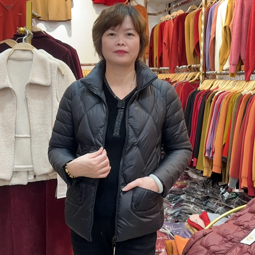 新款妈妈装冬季保暖女士外套