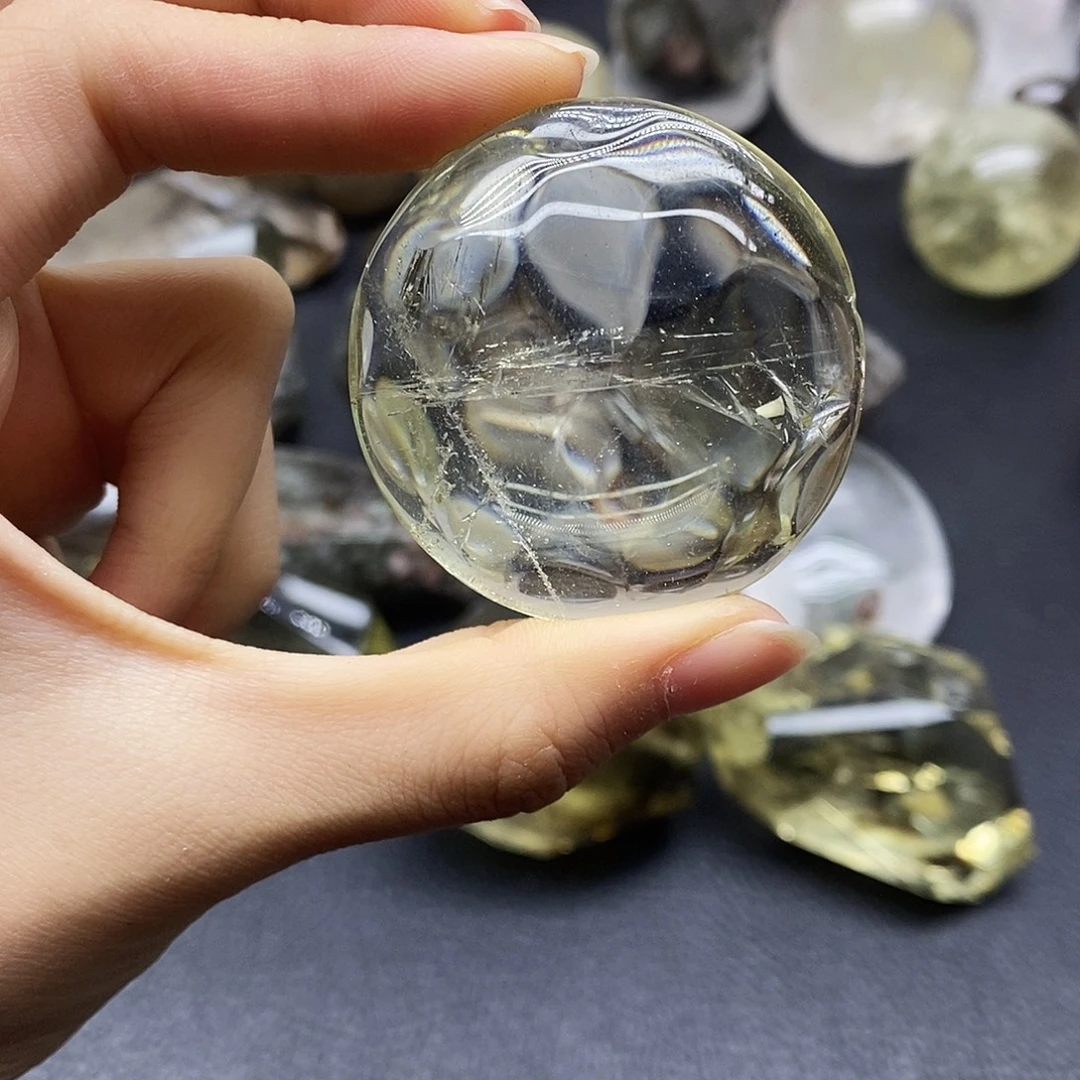 水晶未镶嵌珠宝半成品24水晶石