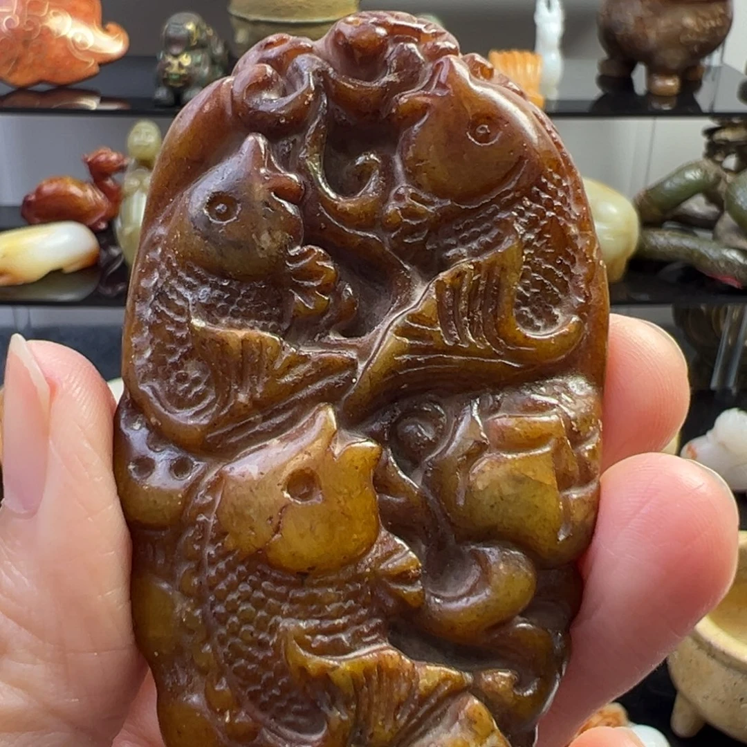 和田玉（糖玉）未镶嵌挂件