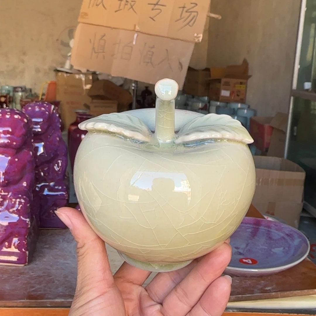 瓷摆件郑家钧瓷摆件微瑕