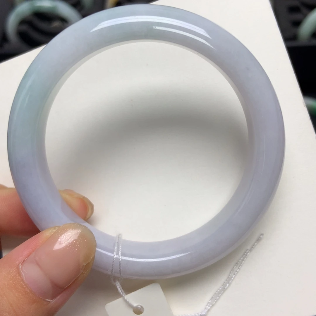 翡翠手镯未镶嵌8号48小时鉴赏期