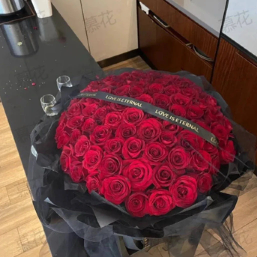 玫瑰花束【唯一】A级99朵红玫瑰花束 送爱人送女友送老婆纪念日花束