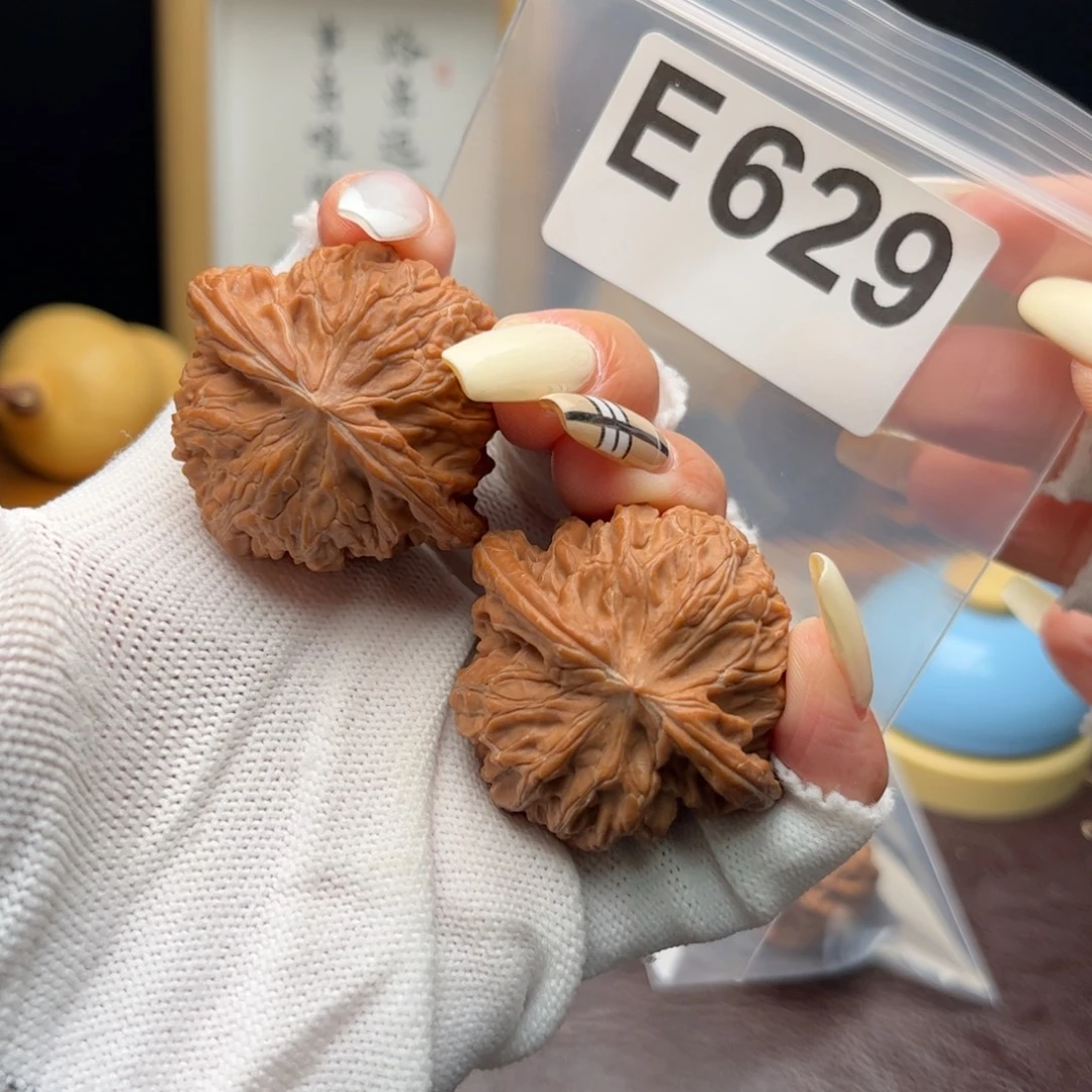 文玩核桃把件42磨盘e629