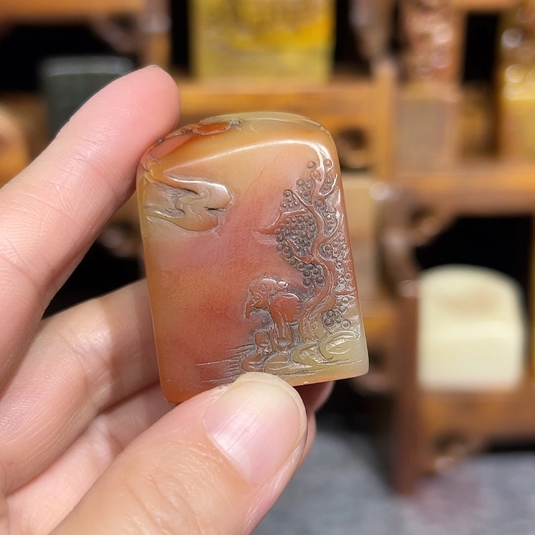 印石寿山石寿山石山山水水