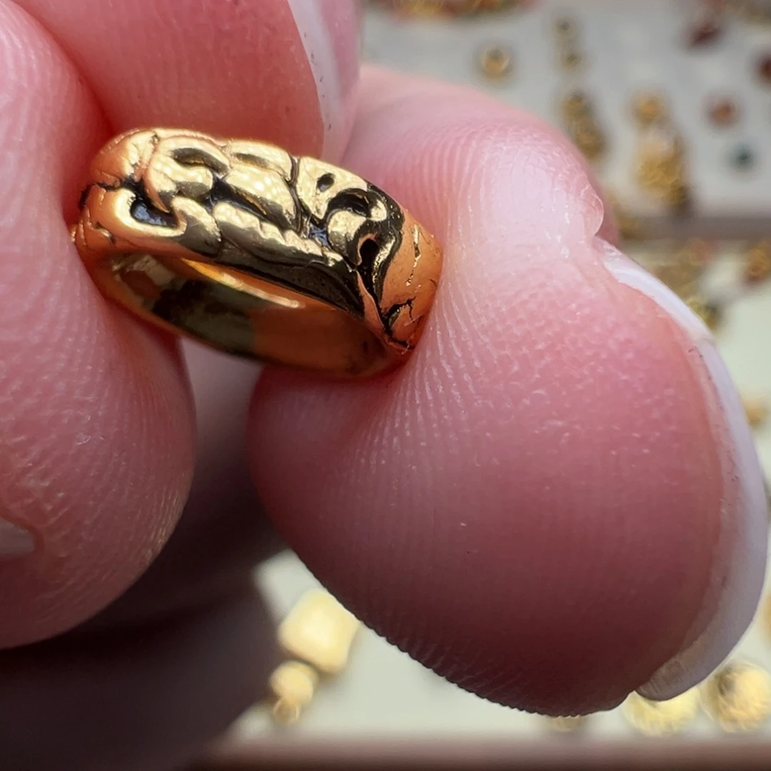 蹦***蹦铜铁合金类鹏环一个