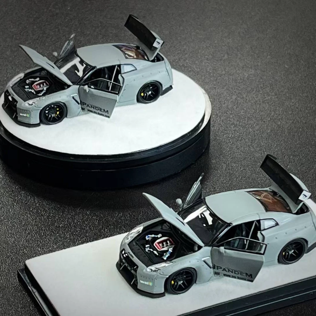 壹号潮玩:pgm1:64火箭兔gtr35战斗灰
