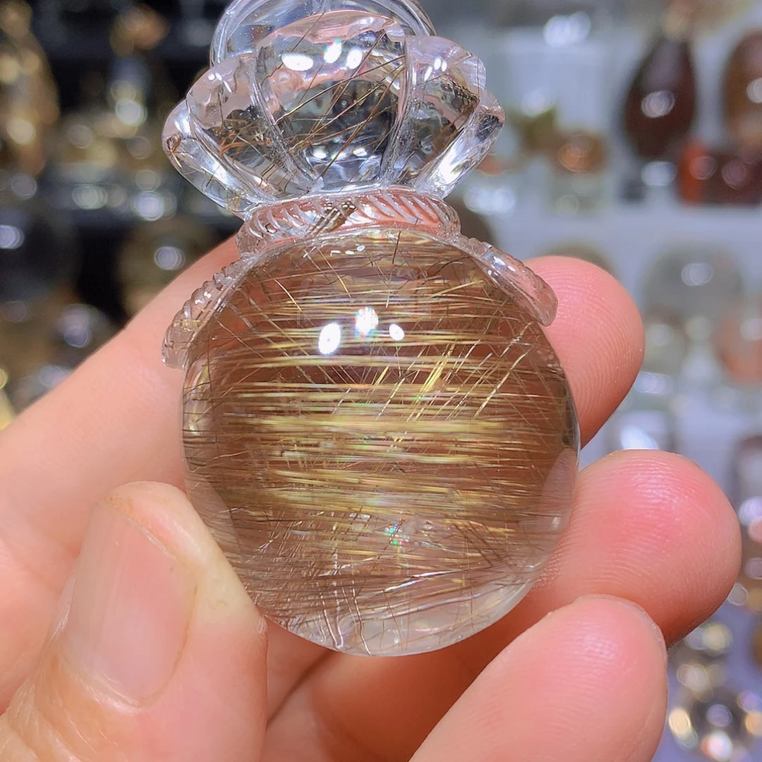 珠宝半成品水晶未镶嵌定制款