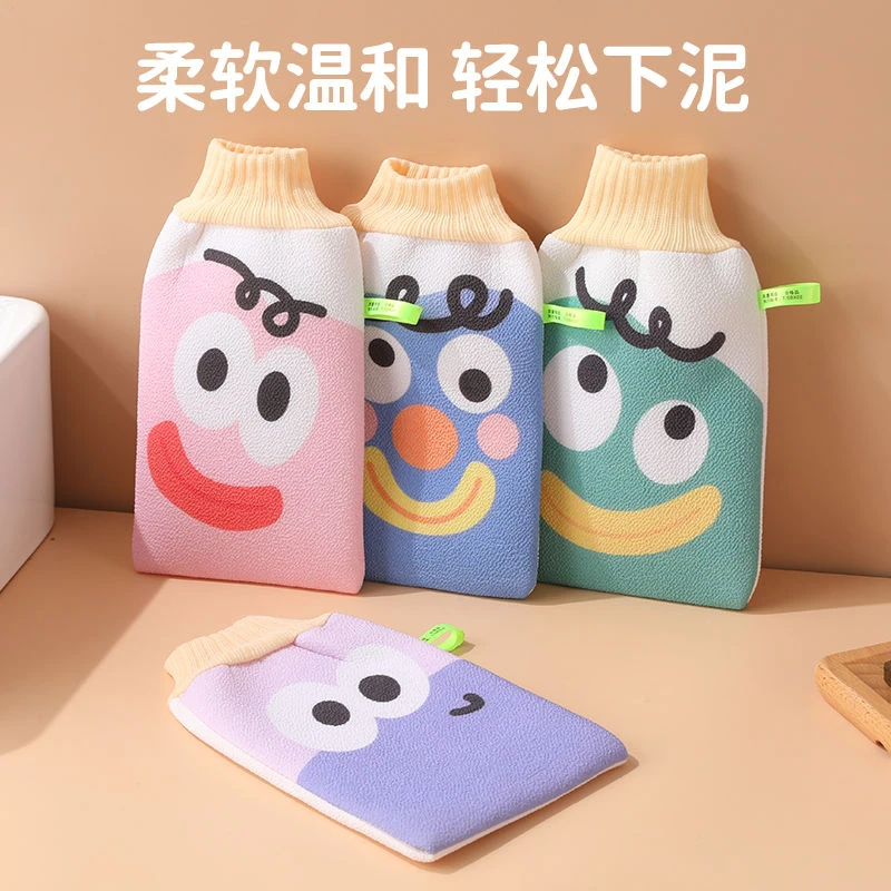 强力去污搓澡巾双面加厚洗澡巾粗砂不伤皮肤搓澡神器洗澡搓背神器