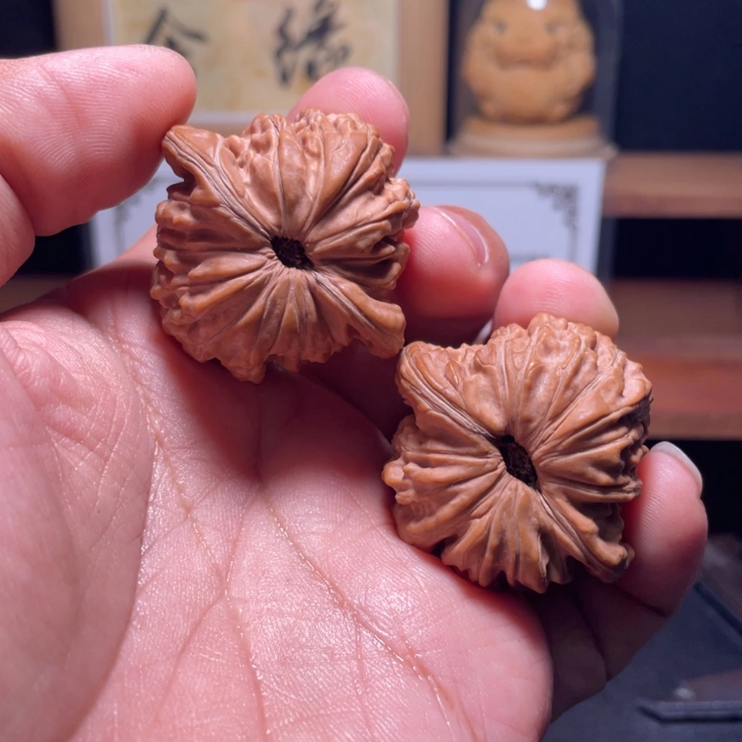 天***刀把件文玩核桃汉高楼41尺