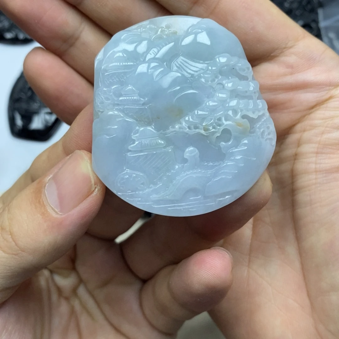 吊坠(不含链)未镶嵌翡翠