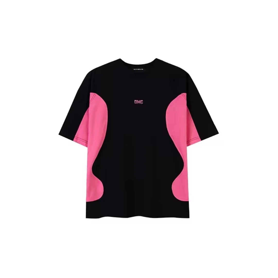DMC 蝶翅结构拼接撞色插肩袖短袖T恤 微瑕 SSTT05