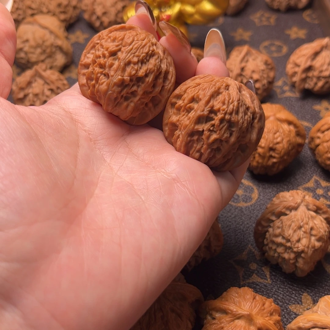 吊坠文玩核桃磨盘38全