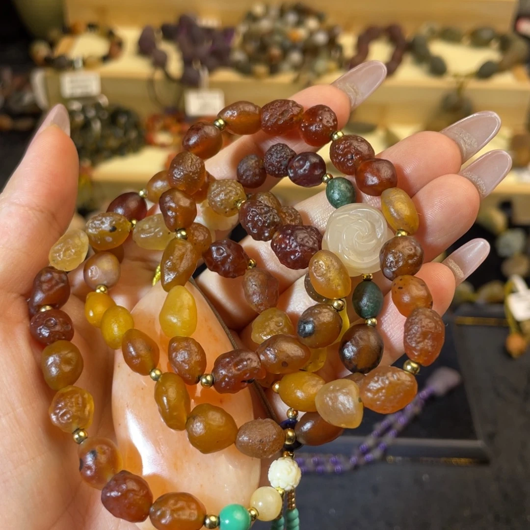 玛瑙/玉髓未镶嵌手链