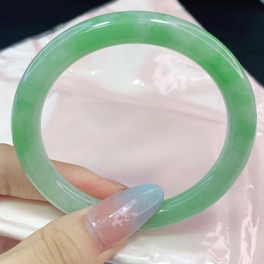未镶嵌手镯翡翠5455
