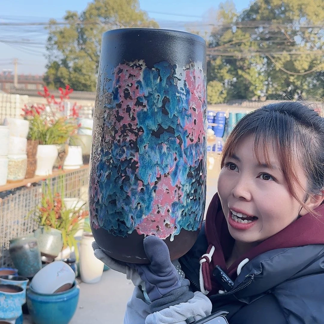 王嫂花盆1207-386高38口17