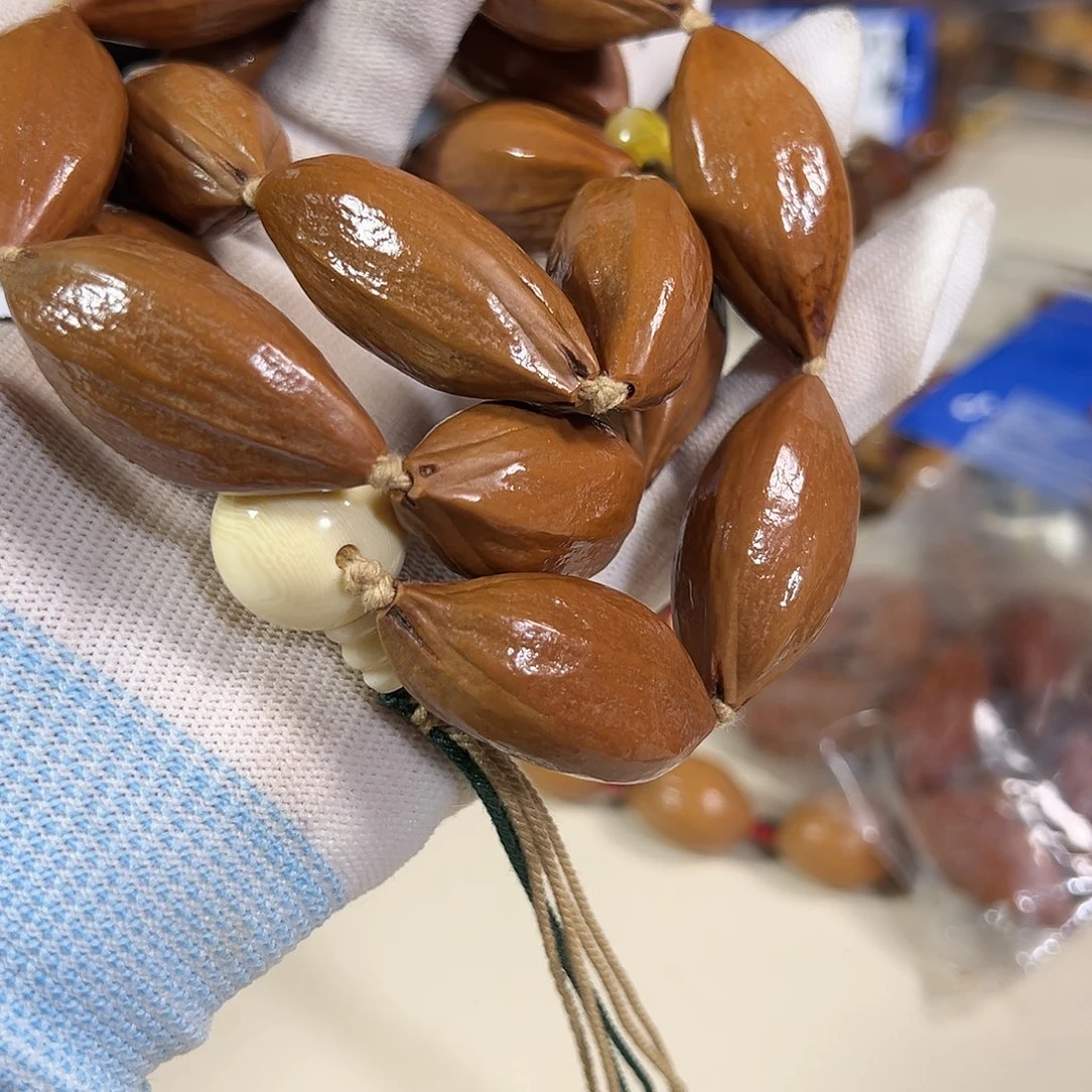 橄榄核手串/手链橄榄核雕刻手工艺品