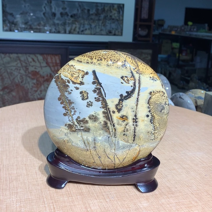 广西国画石摆件，收藏观赏