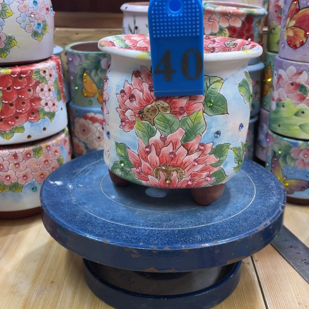 多肉花盆奶罐花盆