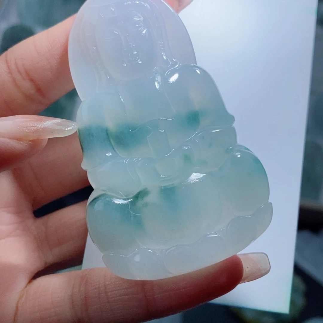 定制翡翠未镶嵌定制吊坠